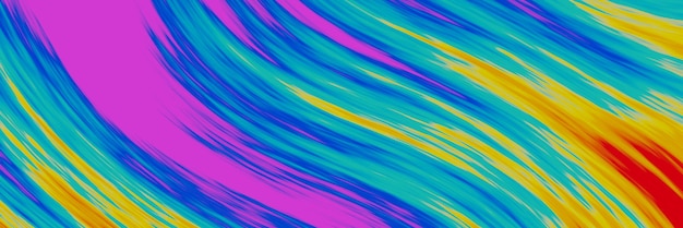 Abstract colorful background. Wavy gradient color.