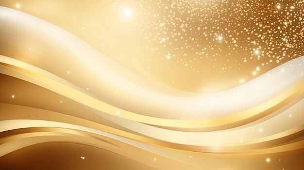 Photo abstract luxury golden background