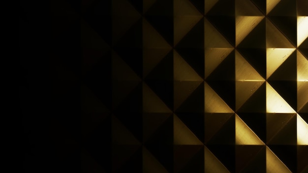 Abstract paper rectangle gold for interior wallpaper background or cover