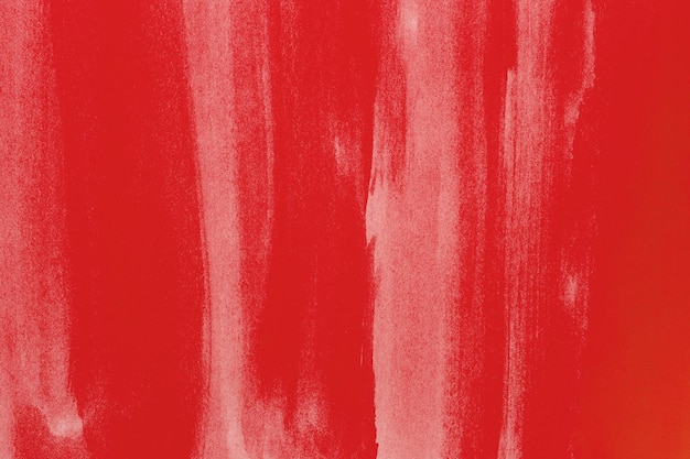 Photo abstract red watercolor on background