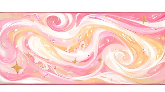 Photo abstract swirling pink and white background