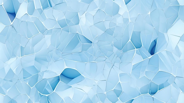 Photo abstract texture resembling cracked ice in tones of icy blue and frosty white