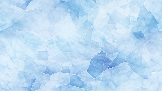 Photo abstract texture resembling cracked ice in tones of icy blue and frosty white