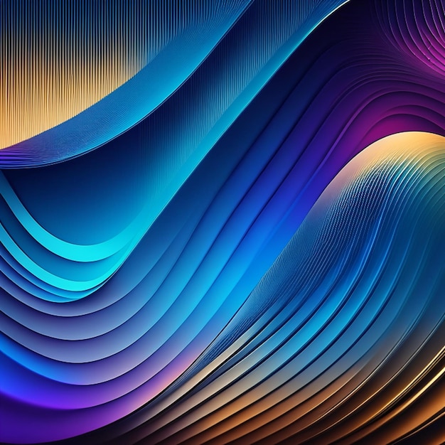 Abstract wavy background