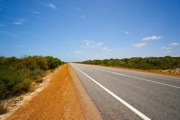 Asphalt road in perth