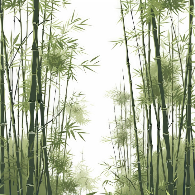 Photo bamboo forest vector pure and untouched