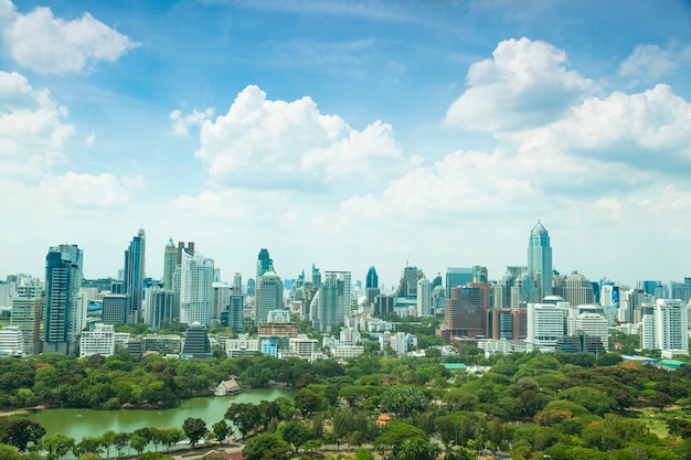 Bangkok city in day.