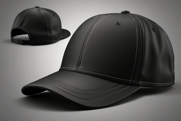 baseball cap set black color