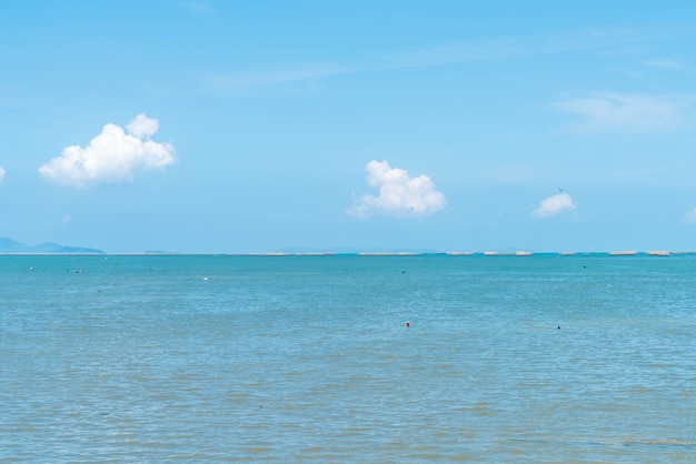 Photo beach in north pattaya, thailand