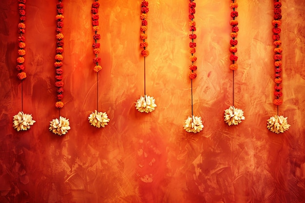 beautiful Decorative toran Doorway hanging background diwali background for greeting card