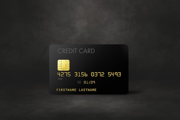 Black credit card