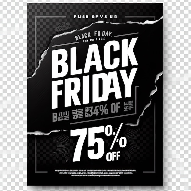 Photo black friday background or special offer promotion sale banner for business and advertisement poster