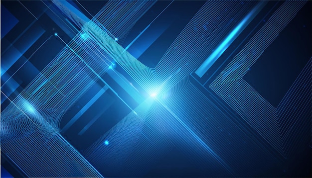 Photo blue abstract background technology hitech futuristic template