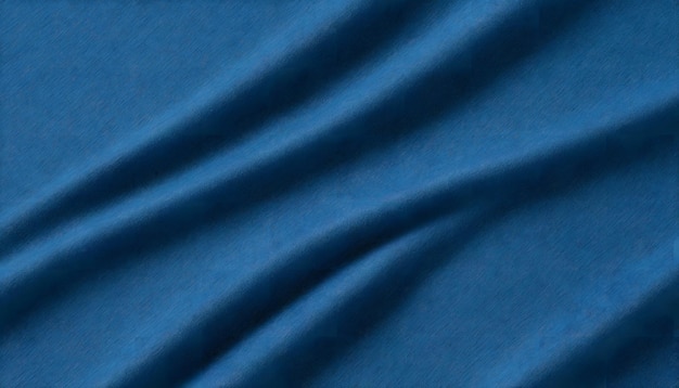 Photo a blue cloth with a pattern of blue fabric