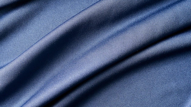 Blue fabric cloth background texture