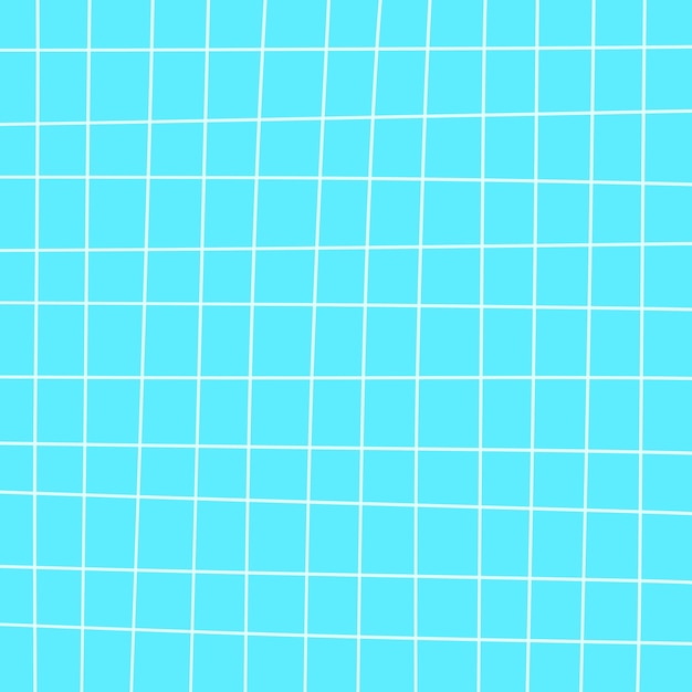 Blue grid background.