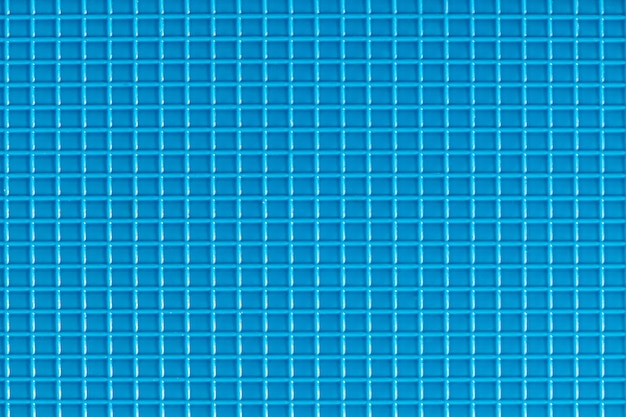 Blue plastic checkered pattern