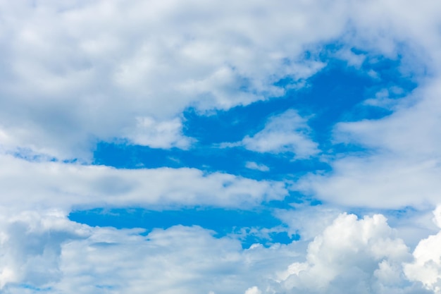 Blue sky with beautiful cloudsxA