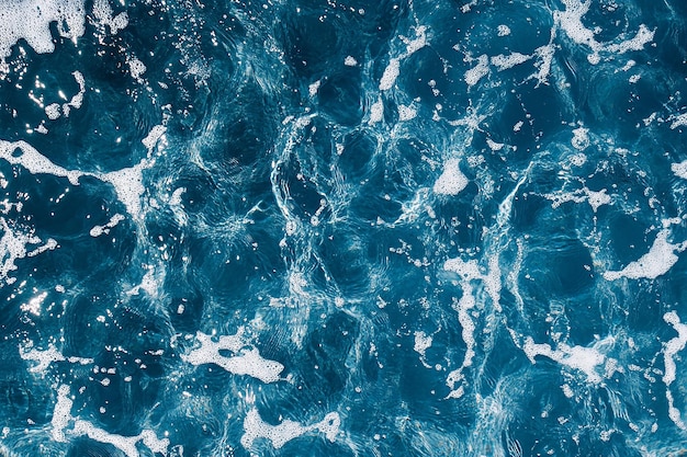 Photo blue water surface background