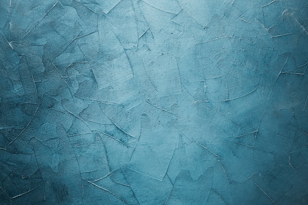 Blue with vignette marble texture background with copy space