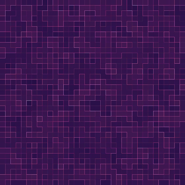 Bright purple square mosaic for textural.