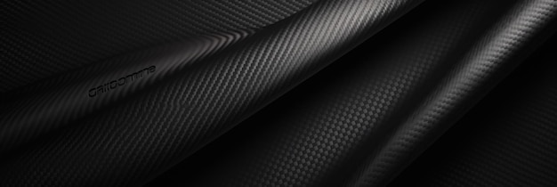 Photo carbon fiber material structure background generative ai