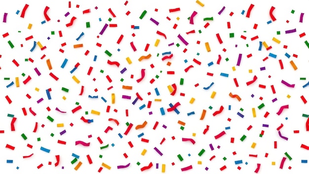 Photo celebratory confetti background