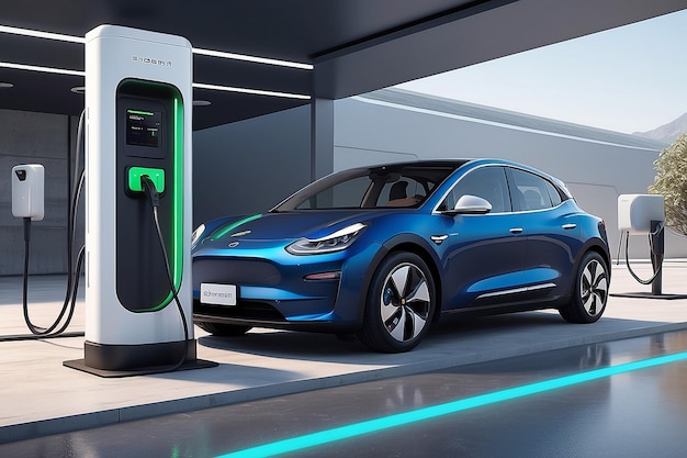 Charging station for electric cars Generative Ai