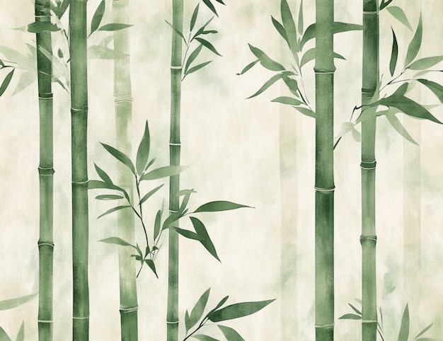 Photo chinese style background bamboo