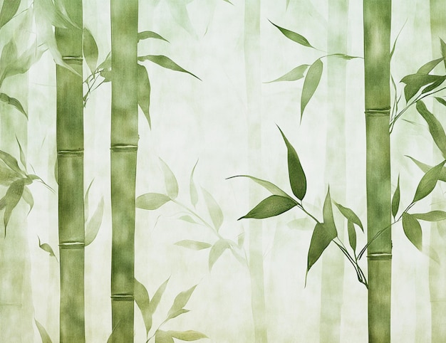 Photo chinese style background bamboo