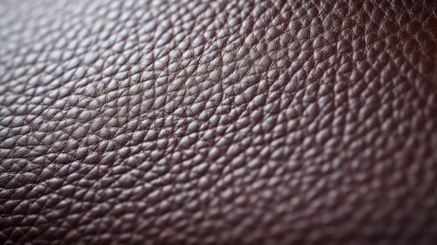 Close up of a dark leather texture with a pattern of lines.