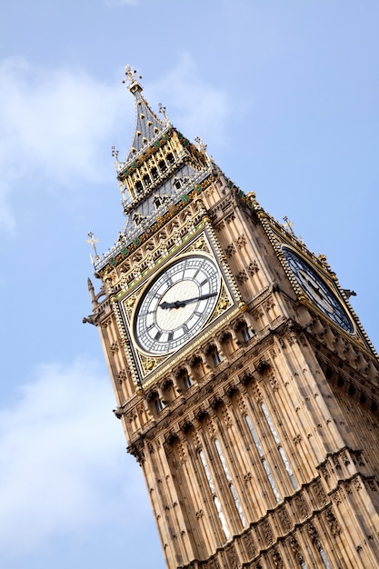 Foto close-up van de big ben