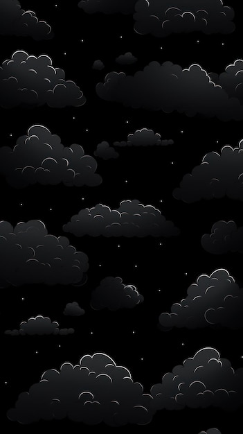 Photo clouds black tranquility backgrounds
