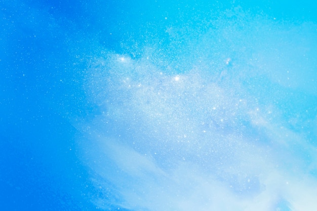 Clouds in a blue sky background