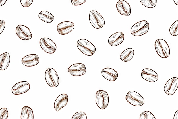 Photo a collection of circles with brown and silver bubbles on a white background