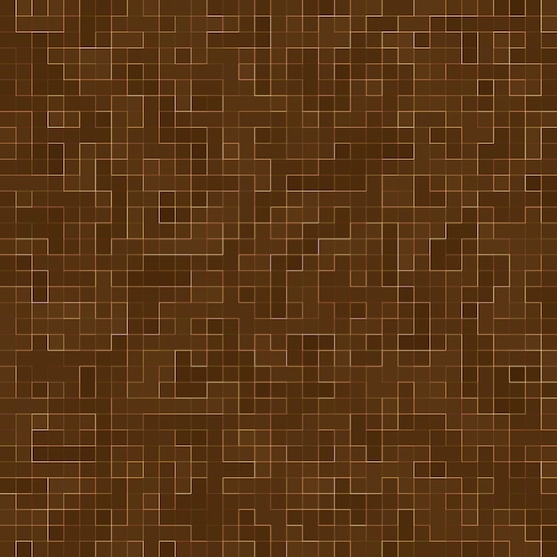 Colored ceramic stones. Abstract Smooth Brown Mosiac Texture abstract ceramic mosaic adorned building. Abstract Seamless Pattern.