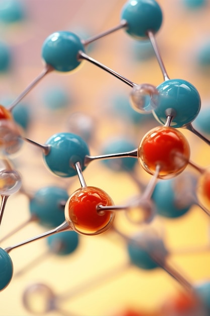 Photo colored molecule or atom selective focus