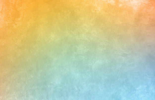 Colored yellow-blue gradient with concrete texture. Colorful cool background