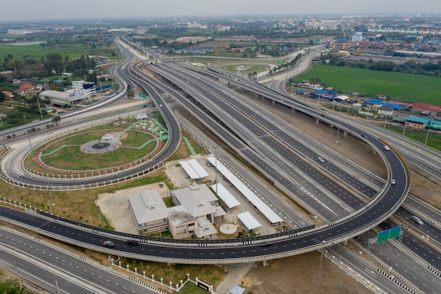 construction expressway connections for transportation and logistics business 