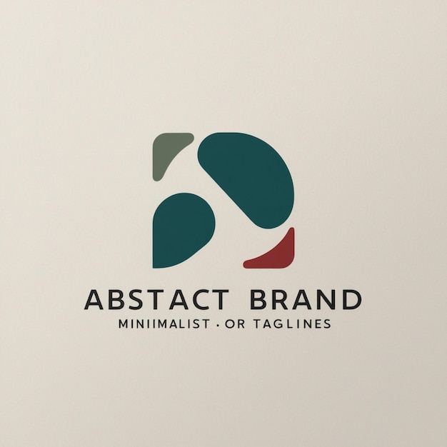 Photo creative and elegant abstract minimalistic logo design