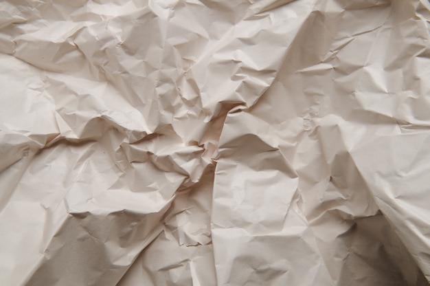 Crumpled paper texture background