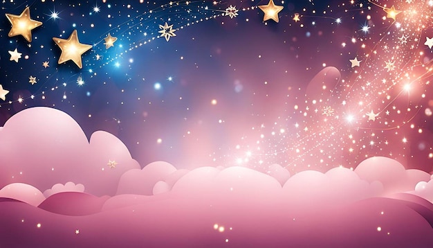 Photo cute stars background