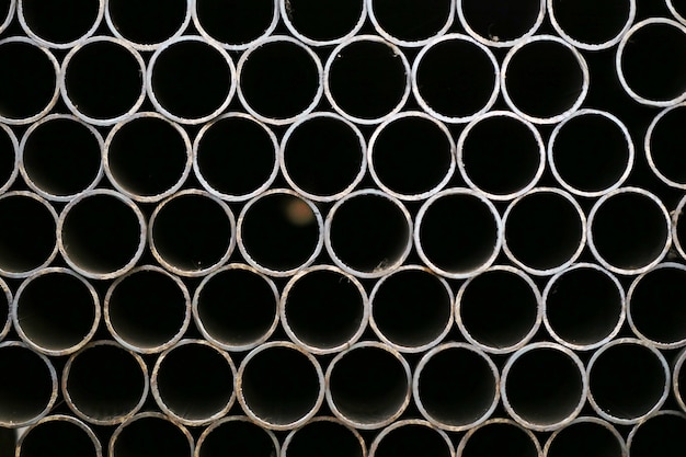 Cylindrical steel pipe