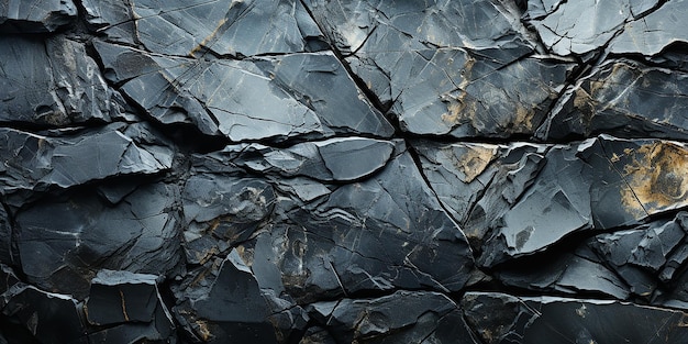 Photo dark gray granite stone texture