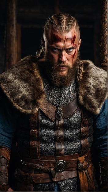 Foto de viking ragnar.