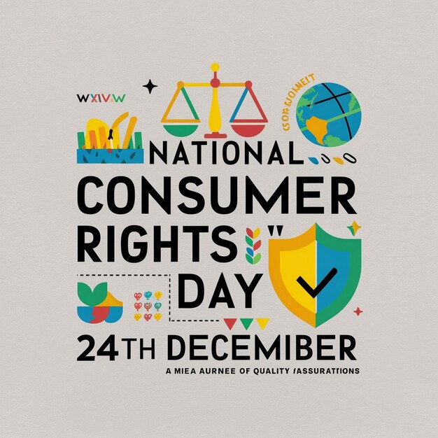 Photo design for national consumer rights day