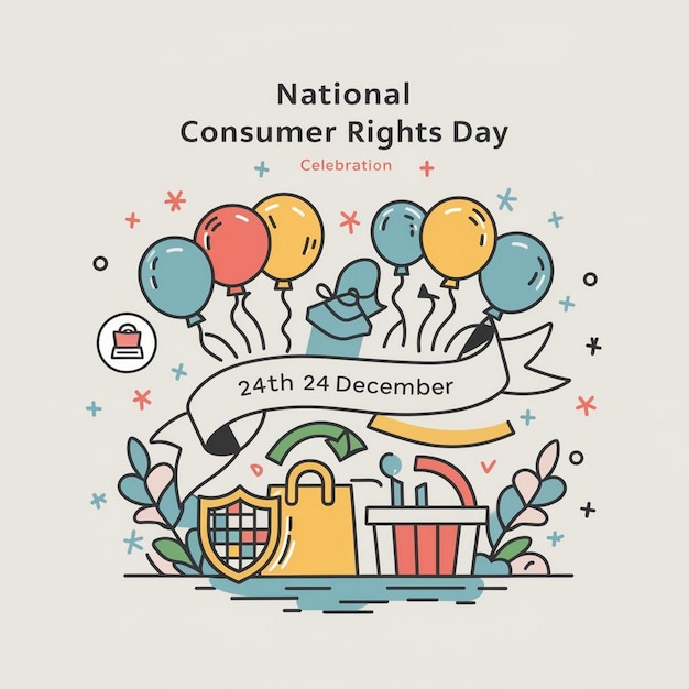 Photo design for national consumer rights day