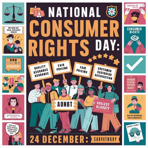 Photo design for national consumer rights day