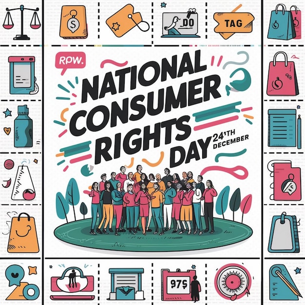 Photo design for national consumer rights day