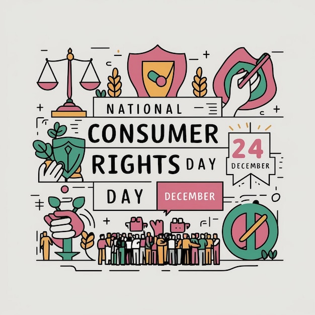 Photo design for national consumer rights day